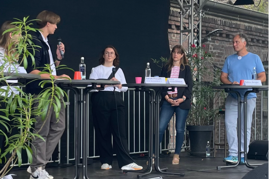 Podiumsdiskussion über Ernährung, Nachhaltigkeit und Klimaschutz